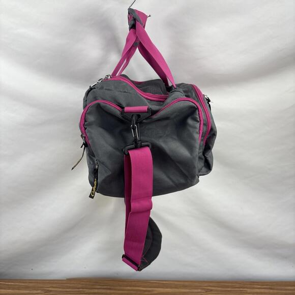 Cabela's 15" Duffle Bag Pink / Gray  Carry On Duffel 15x8x6" Hunting Hiking - Picture 2 of 9